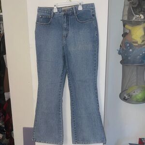 Maurices Light Blue Flare Jeans
